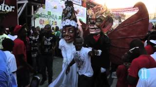 Le carnaval de Jacmel couleurs et dambiance [upl. by Wester]