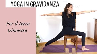 yoga in gravidanza per il terzo trimestre [upl. by Lednahc]