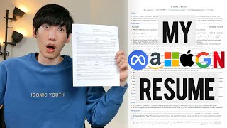 This resume got me offers from Google Microsoft and Amazon [upl. by Ressler]