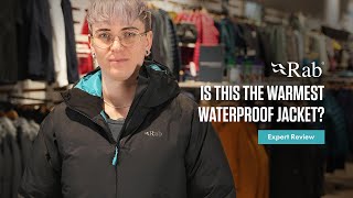 The warmest waterproof jacket This is the Rab Valiance Expert Review 2023 [upl. by Trumann219]