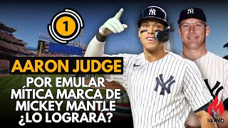 MLB NOTICIAS AARON JUDGE busca emular record histórico de los YANKEES [upl. by Jacobs]