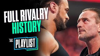 CM Punk vs Drew McIntyre rivalry history WWE Playlist [upl. by Anilag]