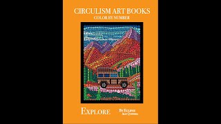 Explore  Color By Number Circulism Book  Ajay Quinnell  Flip through [upl. by Haimrej]