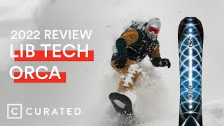 2022 Lib Tech Orca Snowboard Review  Curated [upl. by Silas306]