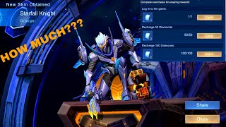 GETTING GRANGERâ€™S LEGEND SKIN Starfall Knight HOW MUCH [upl. by Heimlich]