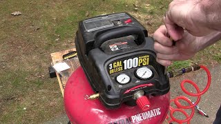 Teardown of a 3 Gal 13 HP 100 PSI OilFree Pancake Air Compressor from Harbor Freight [upl. by Teeter420]