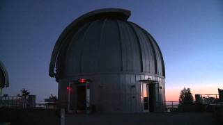 Chabot Space amp Science Center Telescopes at dusk [upl. by Laertnom]