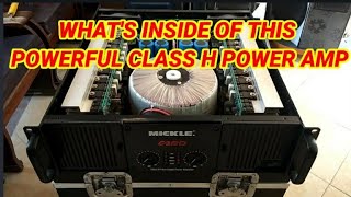 MICKLE CA20  POWERFUL CLASS H POWER AMPLIFIER [upl. by Dibru]