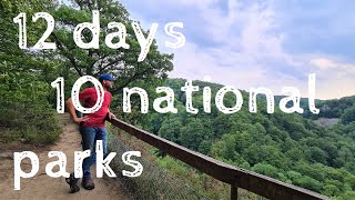 10 national parks in 12 days In Sweden you can [upl. by Adraynek]