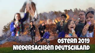 Osterfeuer experience for the first time [upl. by Oinolopa]