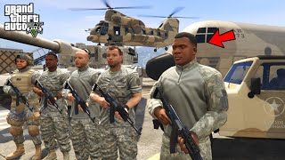 GTA 5  How To Join The Army in Offline Army Uniform Free Weapons Army Vehicles [upl. by Ky67]