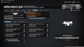 MW 3 Multiplayer052 JAK Rückensäge Kit quotTESTquot  Herausforderungen Woche 6 erklärt 😀😃😄 HDPC [upl. by Adnuhsal]