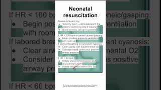 Neonatal resuscitation [upl. by Haldes181]