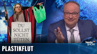 Plastikmüll Das neue Verpackungsgesetz rettet nicht unseren Planeten  heuteshow vom 15112019 [upl. by Other]