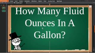 How Many Fluid Ounces In A Gallon [upl. by Judenberg]