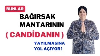 CANDİDA MANTARI YAYILMASINA YOL AÇIYOR BUNLAR BİLİYOR MUSUNUZ  KANDİDA BAĞIRSAK MANTARI NEDİR [upl. by Buffy]