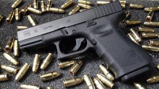 GLOCK 32 357 SIG HANDGUN REVIEW [upl. by Kienan247]