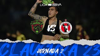 El Derby Fronterizo fue par los Bravos  Juárez vs Xolos l Liga BBVA MX  Clausura 2023  Jornada 2 [upl. by Kaden546]