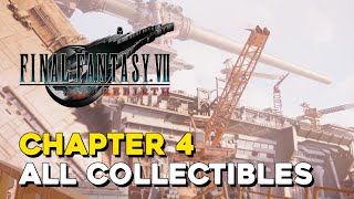 Final Fantasy 7 Rebirth Chapter 4 All Collectible Locations All Materia Weapons Intel [upl. by Sommer]