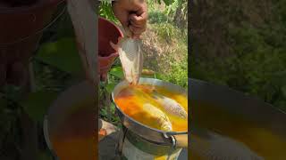 Peixe cozido na beira do rio peixe cozido comida [upl. by Falzetta]