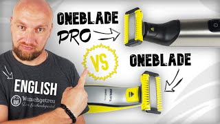 Philips OneBlade vs OneBlade Pro ► Which one is better ✅ Reviews quotMade in Germanyquot [upl. by Refeinnej199]