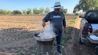 Llego temprano a trabajar mariskero en el desllerbe y nos dio desayuno todavía [upl. by Alien]