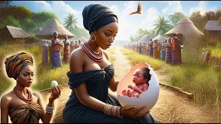 IF ONLY THEY KNEW WHY SHE ALWAYS EAT HALF EGG tales africanstories africantales [upl. by Oicafinob]