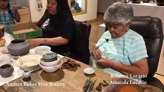 Pottery Making with Rebecca Lucario and Amanda Lucario [upl. by Sterner]