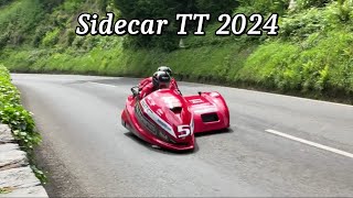 Sidecar TT 2024  Crowes Complete Double Exciting Filming Positions [upl. by Xam708]