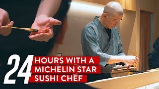 24 Hours With A Michelin Star Sushi Chef Sushi Kimura [upl. by Joey]