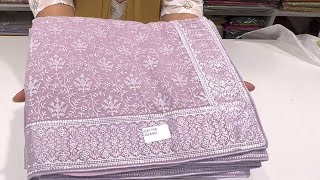 Bangalore Wholesale New Concept Designer Sarees Collection Single Courier Avl [upl. by Ahsaelat906]