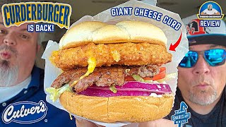 Culvers® Curderburger Review With Burger Beast 🍔🧀  BACK IN 2023 theendorsement [upl. by Justina163]