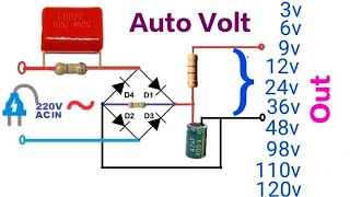 Convert 220v ac to 3v6v12v24v48v60v98v110v120v DC Led drivermulti output converter [upl. by Poppo]