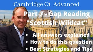 Cambridge C1 AdvancedCAE  Reading Part 7 quotGapped Textquot  full explanation of all the answers [upl. by Goulden]