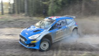 Malton Forest Rally 2023Crashes and Mistake [upl. by Raybin]