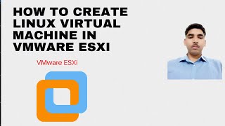 How to Create New Virtual Machine in VMware vSphere ESXi  Linux amp Cloud Tech [upl. by Eittol]