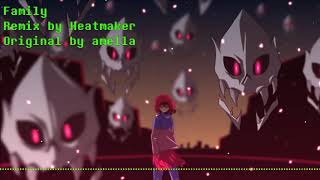 Glitchtale amella  Family Remix by Heatmaker [upl. by Ellener]