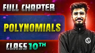 Polynomials FULL CHAPTER  Class 10th Mathematics  Chapter 2  Udaan [upl. by Akinnej]