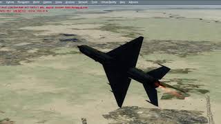 Baghdad flight with an old freeware MiG21MF quotFishbedJquot P3Dv4 [upl. by Trevar]