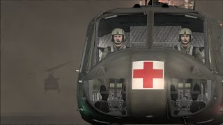 DCS World 15  UH1H Formation Flight Ends In Disaster [upl. by Hodgson]