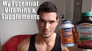 My Vitamins amp Supplements Omega Creatine CLA and [upl. by Schenck]