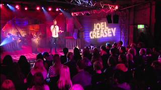 Joel Creasey Live From Warehouse Comedy Series 2012  Clip 2 [upl. by Adnilam]