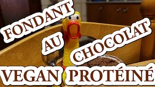 RECETTE VÉGANE PROTÉINÉE FONDANT AU CHOCOLATBUTTERNUT [upl. by Olihs]