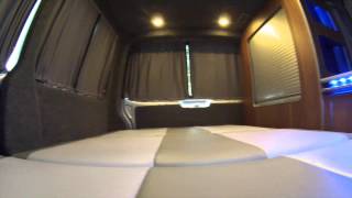 Premium Camper 360° Innenraum Innenausbau mit RocknRoll Bett [upl. by Suter]