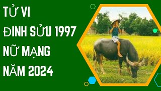 Tử vi đinh sửu 1997 nữ mạng năm 2024 [upl. by Ahsienaj]