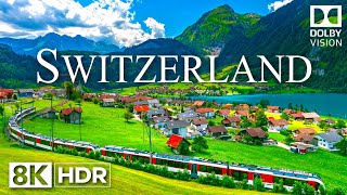 Switzerland 8K ULTRA HD HDR  Heaven of Earth 60 FPS [upl. by Elnukeda83]