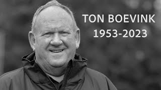 Haaglanden Voetbal TV  In Memoriam Ton Boevink [upl. by Kcaj]