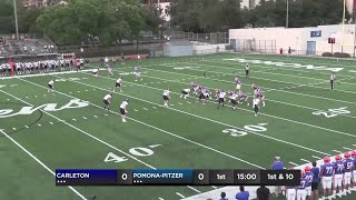 Highlights Carleton College Vs PomonaPitzer Football  SCIAC 2024 [upl. by Raab52]