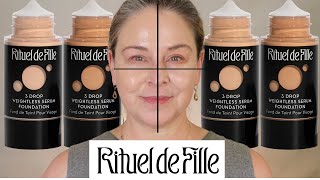 Rituel de Fille 3 Drop Foundation Swatches  Which Shade is Best for YOU Shades 120 125 130 140 [upl. by Susumu]