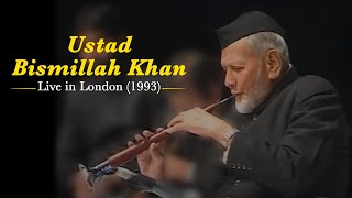 Ustad Bismillah Khan  Live in London 1993  Navras Records [upl. by Shue]